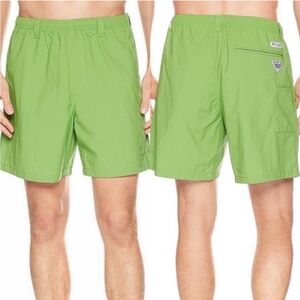 Columbia PFG Mens Backcast III Swim Trunks Water Shorts Sz XL